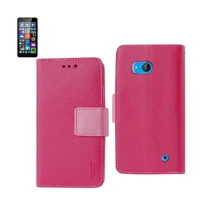 FC22-NK640HPK | Microsoft Hot Pink 3-in-1 Wallet Case for
