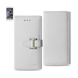 GLFC03-IPH6PLSIR | Apple Genuine Leather RFID Wallet Case