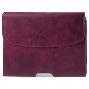 Apple HP102C-IPAD3PLRD Reiko Smooth Horizontal Leather Pouch In Red