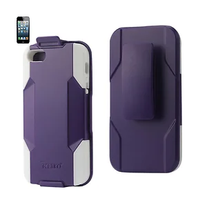 SLCPC09-IPHONE5PPWH | Apple REIKO Heavy Duty Hybrid Case
