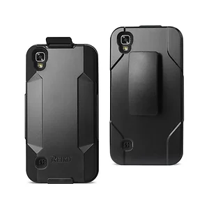 SLCPC09-LGK6PBK | Lg Heavy Duty Hybrid Holster Case for LG