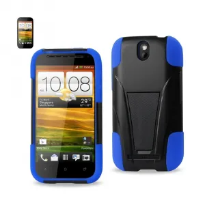 Htc SLCPC12-HTCONESVBKNV Reiko  One Sv Hybrid Heavy Duty Case With Kic