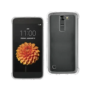 TPU09-LGK7CL | Lg Clear Bumper Case for LG K7 with Shock