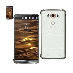 TPU09-LGV10CLBK | Lg Clear Black LG V10 Mirror Effect Case