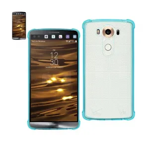 Lg TPU09-LGV10CLNV Clear Navy  V10 Mirror Effect Case With Air Cushion