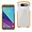 TPU13-SAMJ7VCLORG | Samsung Clear Orange TPU Case for