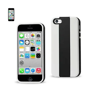TPUPC03-IPHONE5CBKWH | Apple Stylish Black and White