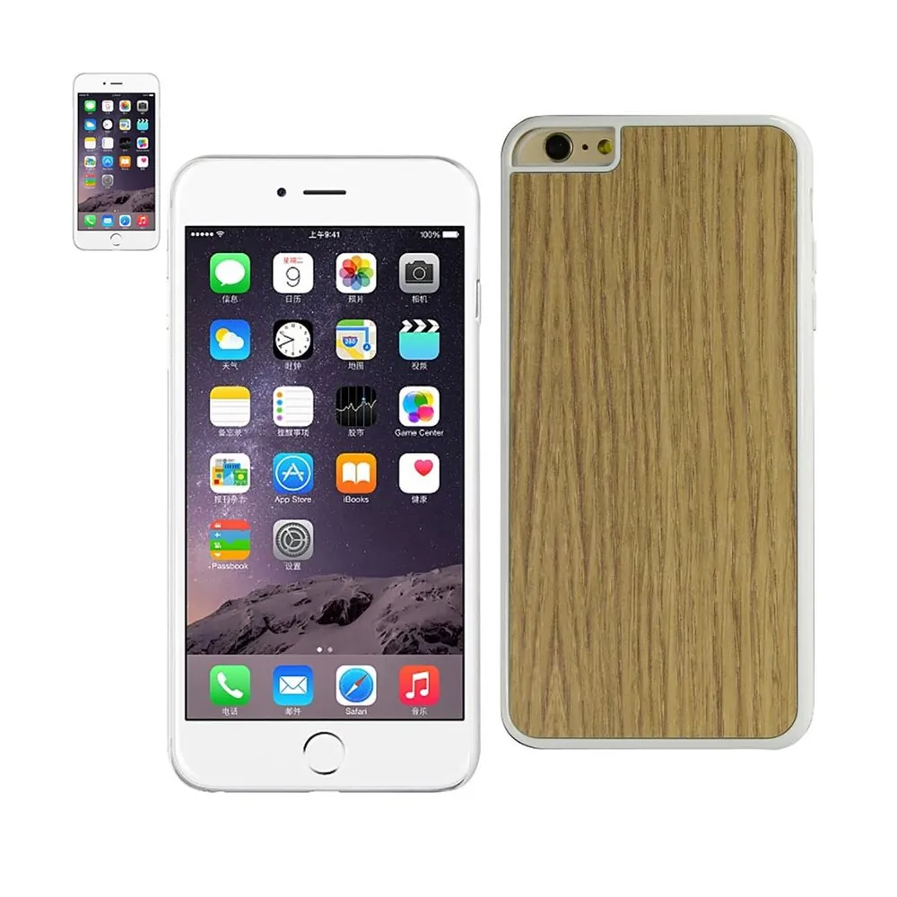 Apple WTPU01-IPH6PLSWH Reiko Iphone 6 Plus Wood Grain Slim Snap On Cas