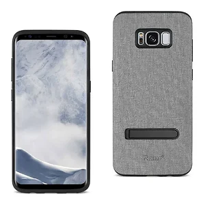 DTPU07-SAMS8GY | Samsung Gray Denim Texture TPU Case for