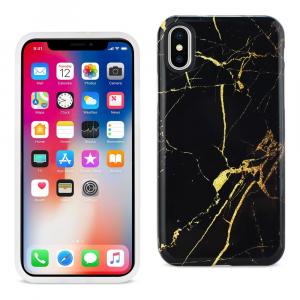 Apple DTPU09-IPHONEXBK Reiko Iphone X Streak Marble Iphone Cover In Bl