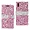 DFC02-IPHONEXPK | Apple Pink Rhinestone Wallet Case for