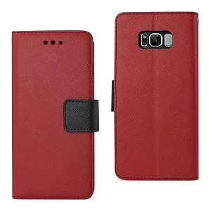 FC22-S8EDGERD | Samsung REIKO 3-in-1 Wallet Case for Galaxy
