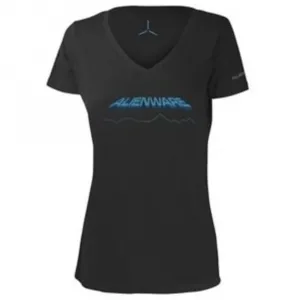 Mobile AWSWDS Alienware  Space-age Gaming Gear T-shirt - Small - Ladie