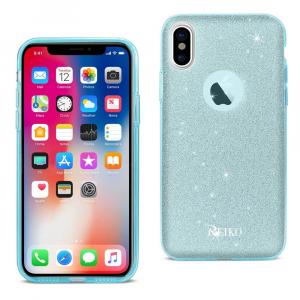 Apple DTPU02-IPHONEXBL Reiko Iphone X Shine Glitter Shimmer Hybrid Cas