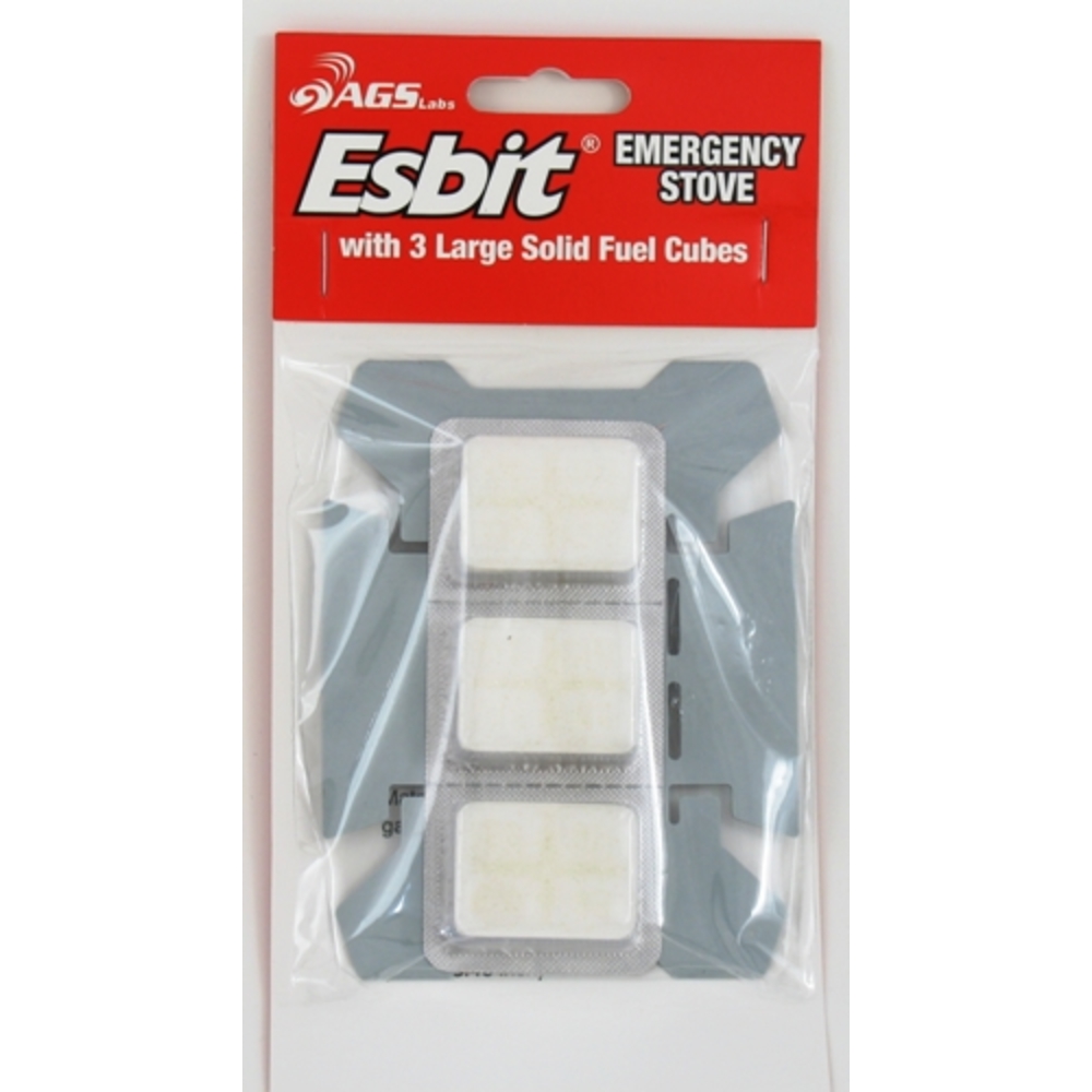 Esbit E-STOVE-EMERG Emergency Folding Stove With Solid Fuel Tablets