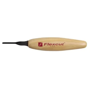MT32 | Flexcut 45° x 2mm Micro V-Tool for Precision Carving