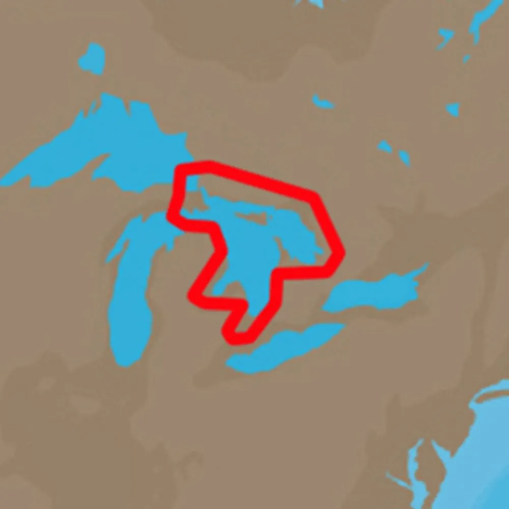 C-map NA-D932 4d Na-d932 Lake Huron And Georgian Bay