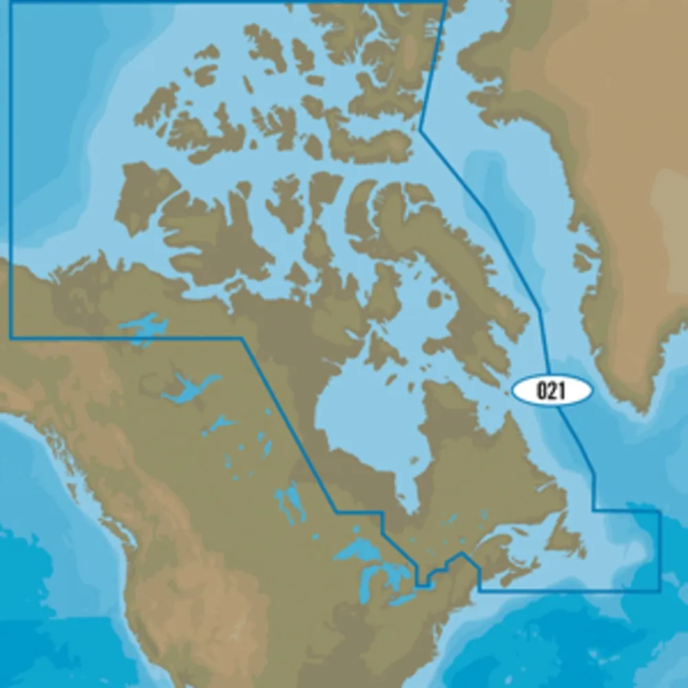 C-map NA-Y021 Max-n+ Na-y021 - Canada, North  East