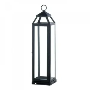 Gallery Of Light Elegant Extra Large Iron and Glass Candle