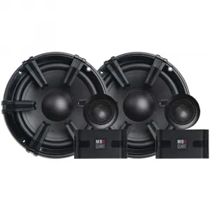 Mb RA32861 Discus Series 6.5quot; 90-watt Component Speaker System Wit