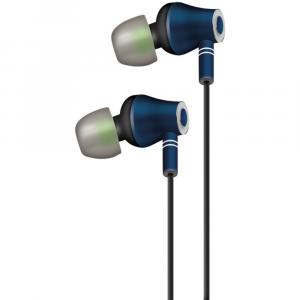 At E10-NVY Att(r) E10-nvy E10 Metallic Stereo Earbuds With Microphone