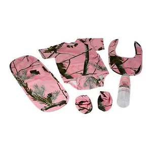 Rivers Edge Realtree AP Pink HD Baby Outfit for Outdoor