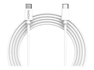 PW-252-WHT | Ipio Incipio 3.3ft White USB Type C to USB
