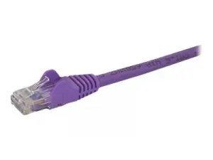 Startech N6PATCH125PL 125ft Cat6 Ethernet Cable - Purple Snagless Giga