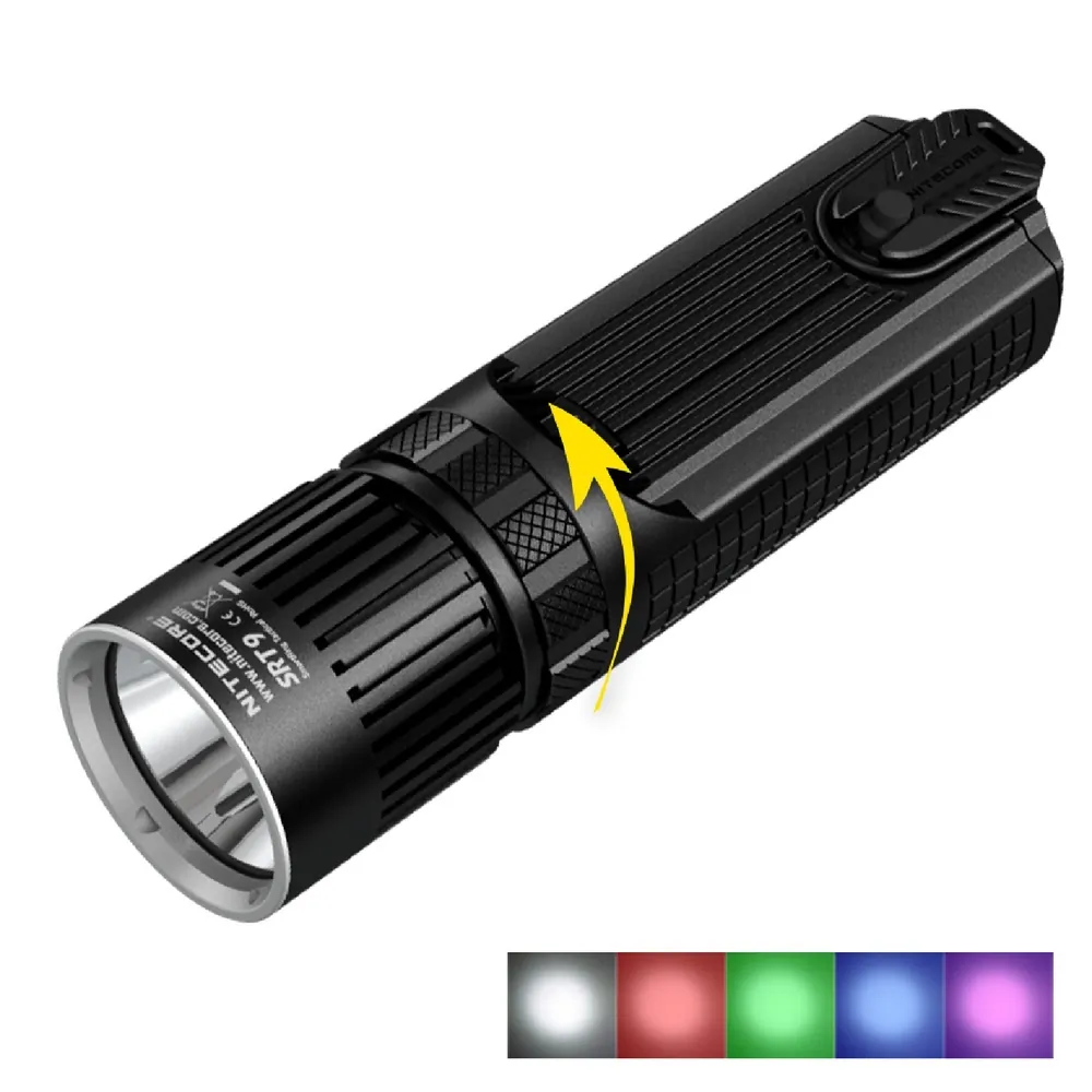 Nitecore SRT9 2150 Lumen Smartring Tactical Flashlight