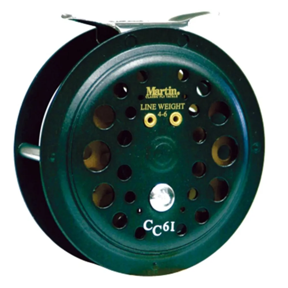 Martin 21-14524 Martin Caddis Creek Fly Reel   2050yd Bk 30yd6wt Cc65-