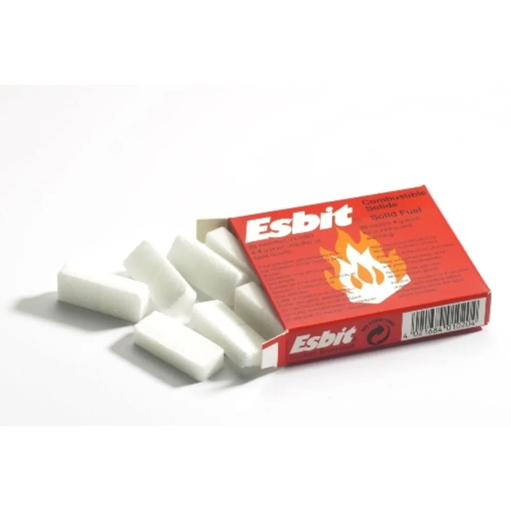 Esbit E-FUEL-20X4 4g Solid Fuel Tablets - Compact And Efficient