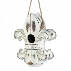 Songbird 10018191 Fleur De Lis Birdhouse