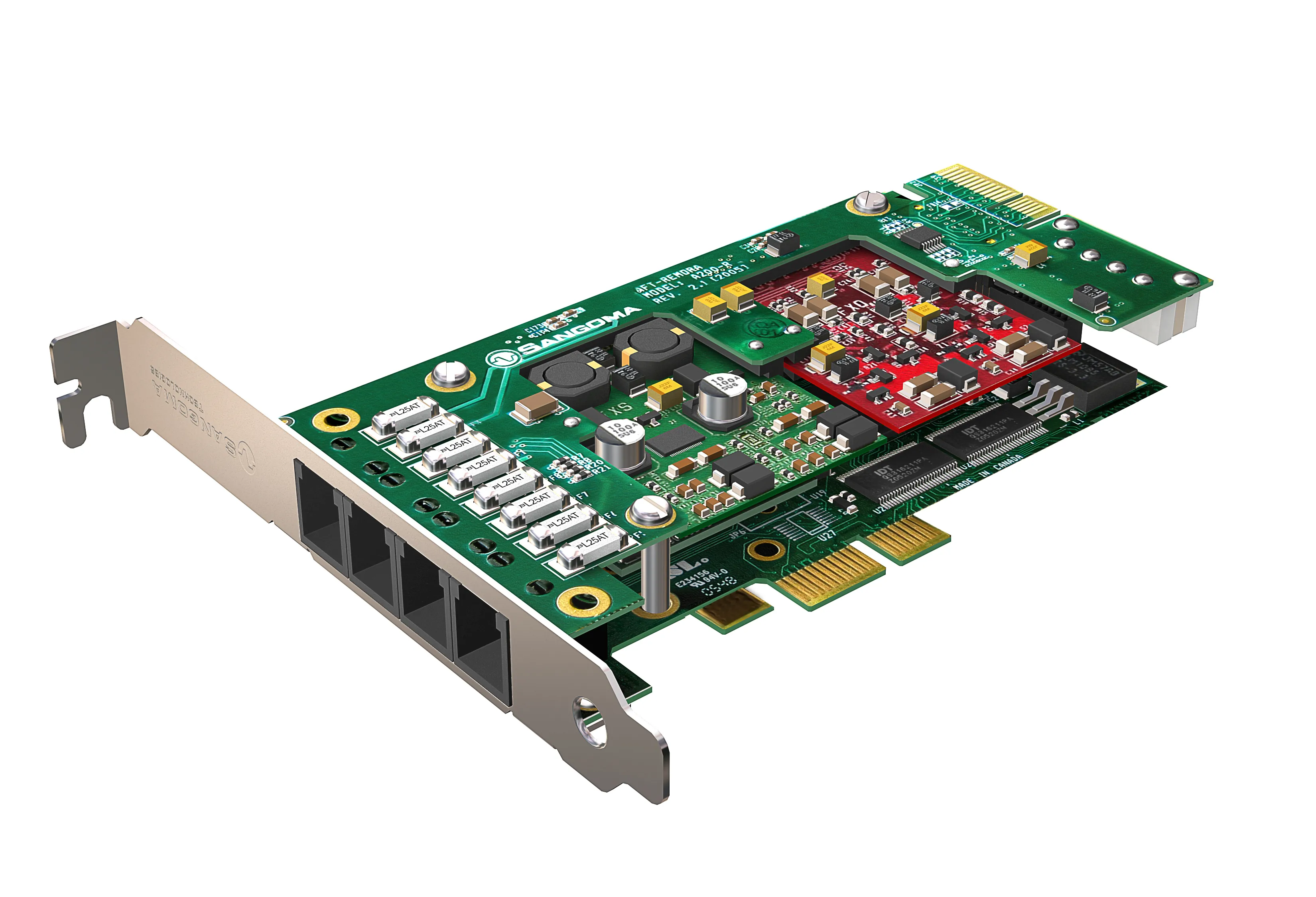 Sangoma SGM-A200BRME Sangoma A200 Pcie Base Analog Card