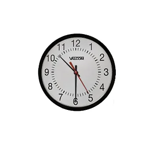 VC-V-A2412B | Valcom 24V Synchronized Analog Wall Clock
