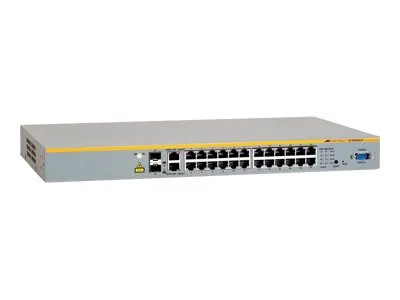 Allied AT-8000S/24-10 24pt Feth Mgd Switch 2 Gig Ethernet Or Sfp Uplin