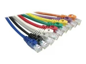 Axiom C6MB-P14-AX 14ft Cat6 Ethernet Cable With Boot - Purple