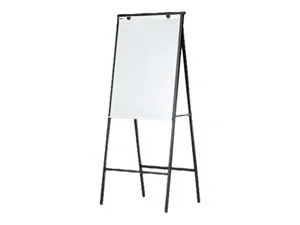 CR8504-BK | Bretford Black Folding Dry Erase Flip Chart