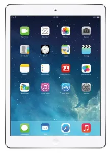 Apple MF012LL/A Ipad Air  (64gb, Wi-fi + 4g Lte, White With Silver)