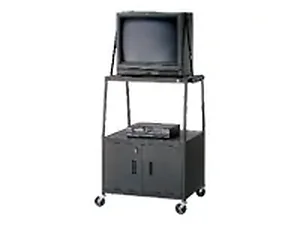 BBC48-P4 | Bretford Basics Wide-Body TV Cart with Locking