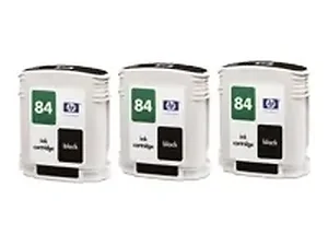 C9430A | Hp 84 Genuine Black Ink Cartridge - 3 Pack for