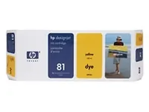 C4933A | Hp 81 Yellow Dye Ink Cartridge for DSNJ 5000 5500