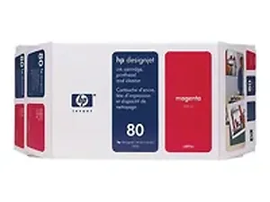 C4892A | Hp 80 Genuine Magenta Ink with Printhead & Cleaner