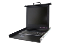 Startech RACKCONV1701 1u 17 Inch Folding Lcd Kvm Rack Cons