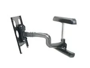 PWR2126B | Chief Adjustable Single Arm Dual Swing Mount for