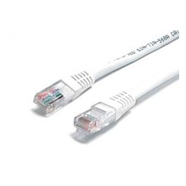 Startech M45PATCH6WH 6 Feet White Molded Cat5e Utp Patch Cable Retail