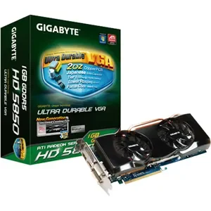 GV-R585OC-1GD | Gigabyte Radeon HD 5850 Graphics Card - 1GB