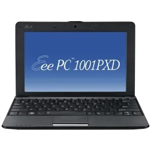 1001PXD-EU17-BK | Asus Eee PC 1001PXD Netbook - 1.66GHz,