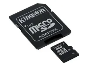 SDC4/16GBSP | Kingston 16GB MicroSDHC Class 4 Card