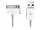 MA591G/B | Apple Lightning to USB Cable for Charging and