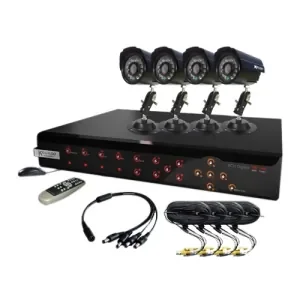 KG-CA104-H02 | Kworld 4CH H264 DVR with 4 Camera